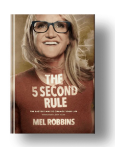 Self-help books: Cover of book "The 5 Second Rule" by Mel Robbins